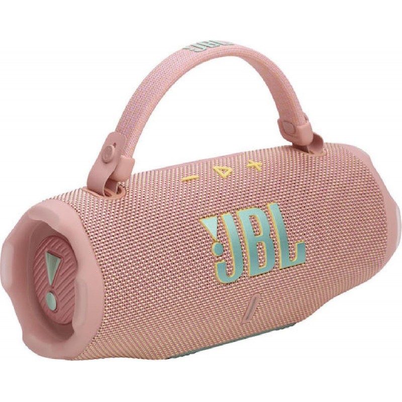 JBL Charge 6 Portable Bluetooth Speaker Pink