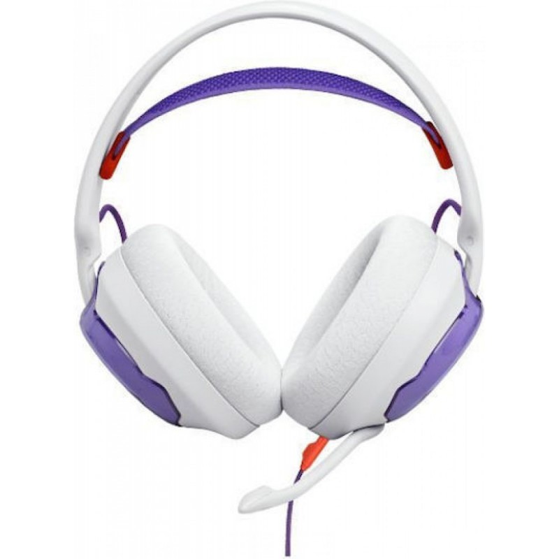 JBL Quantum 250 Over-Ear Wired Gaming Headset White