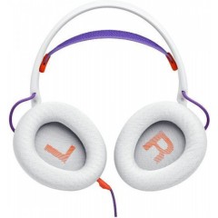 JBL Quantum 250 Over-Ear Wired Gaming Headset White