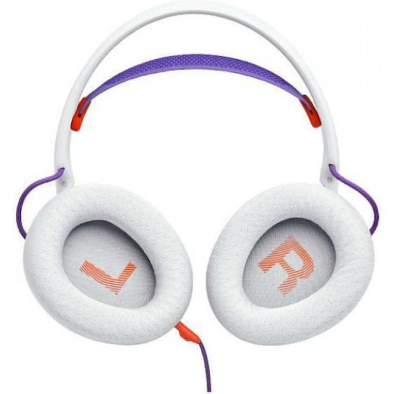 JBL Quantum 250 Over-Ear Wired Gaming Headset White