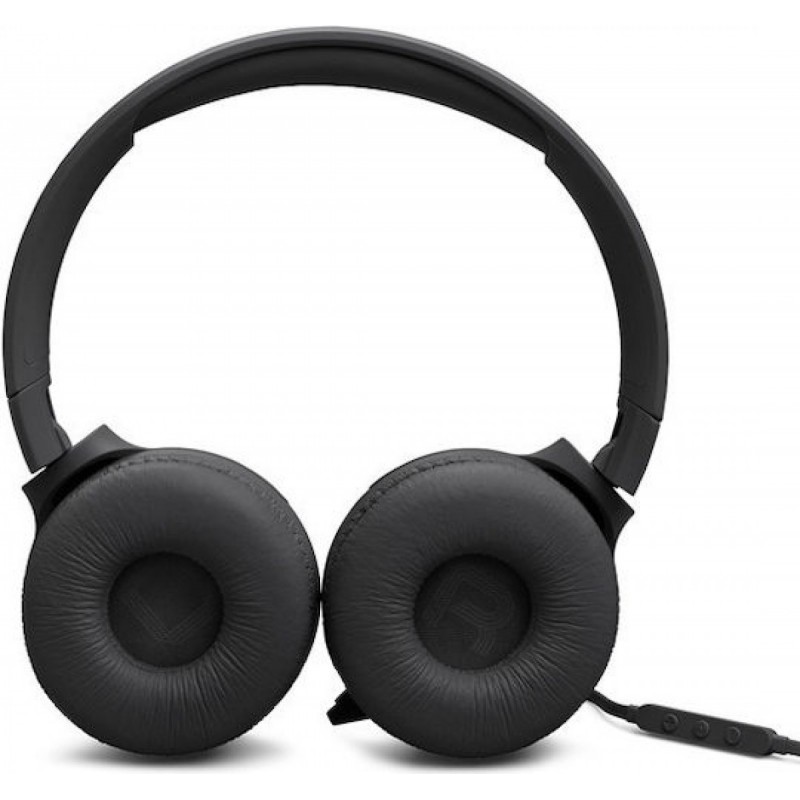 JBL Tune 520C On-Ear Wired Headphones Black