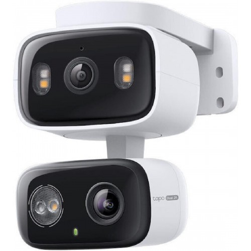 Tp-Link Tapo C246D Indoor/Outdoor Dual Lens Pan/Tilt Security Camera v1.0 White