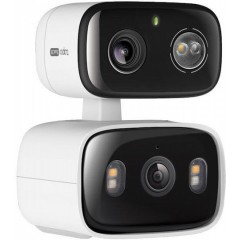 Tp-Link Tapo C246D Indoor/Outdoor Dual Lens Pan/Tilt Security Camera v1.0 White