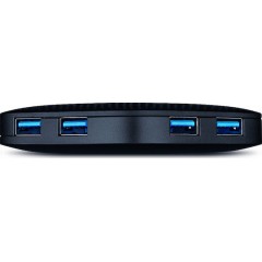 Tp-Link UH400 SuperSpeed USB 3.0 4-Port Portable Hub v5.0 (0102500046) Black