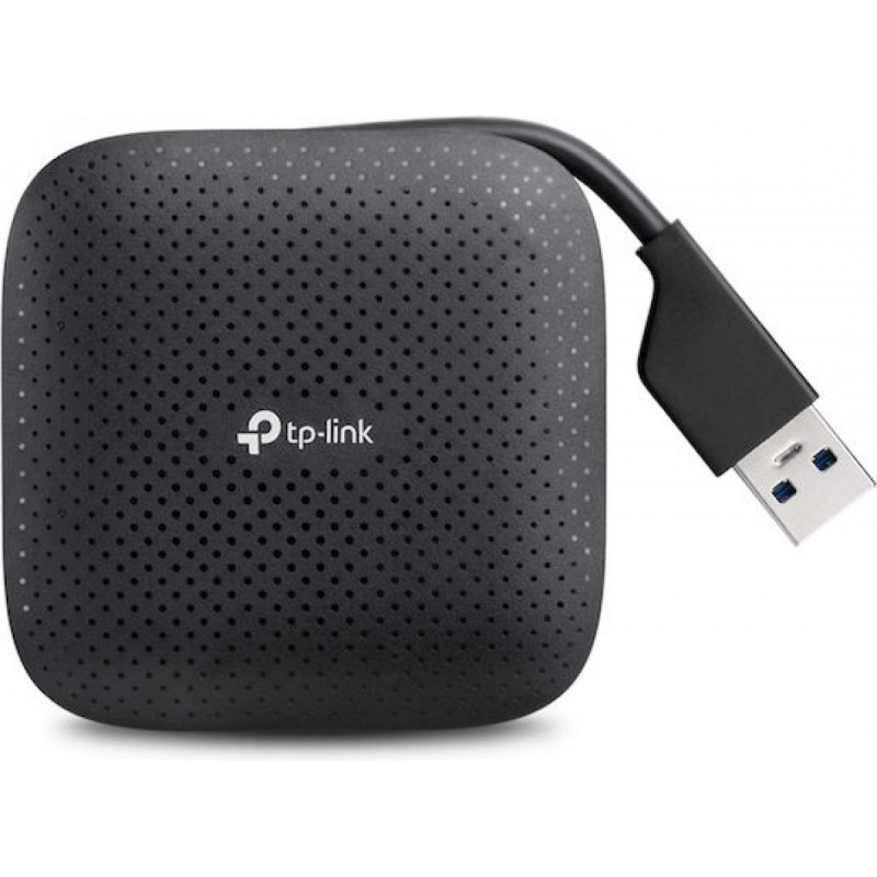Tp-Link UH400 SuperSpeed USB 3.0 4-Port Portable Hub v5.0 (0102500046) Black