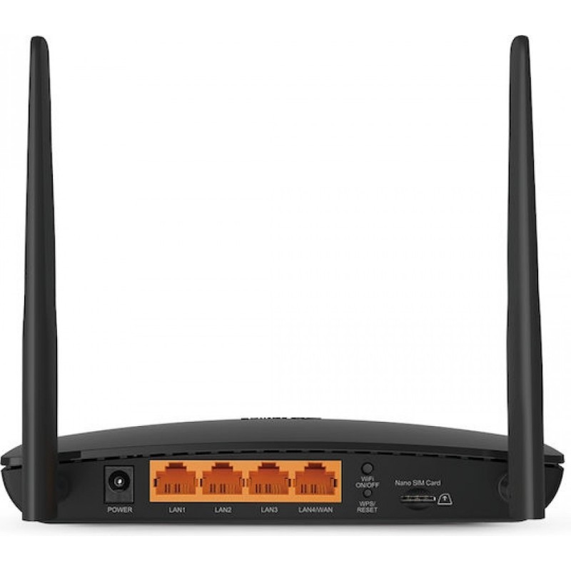 TP-LINK TL-MR6400 v7.2 Ασύρματο 4G Router Wi-Fi 4 με 3 Θύρες