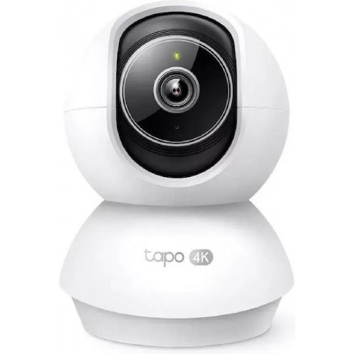 TP-Link TAPO C250 4K 8MP Pan/Tilt AI Home Security Wi-Fi Camera v1 White