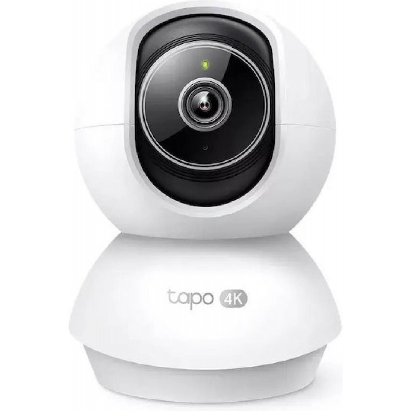 TP-Link TAPO C250 4K 8MP Pan/Tilt AI Home Security Wi-Fi Camera v1 White