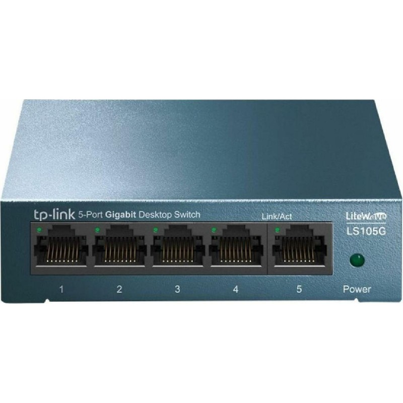 TP-LINK LS105G v4.4 Unmanaged L2 Switch με 5 Θύρες Gigabit (1Gbps) Ethernet
