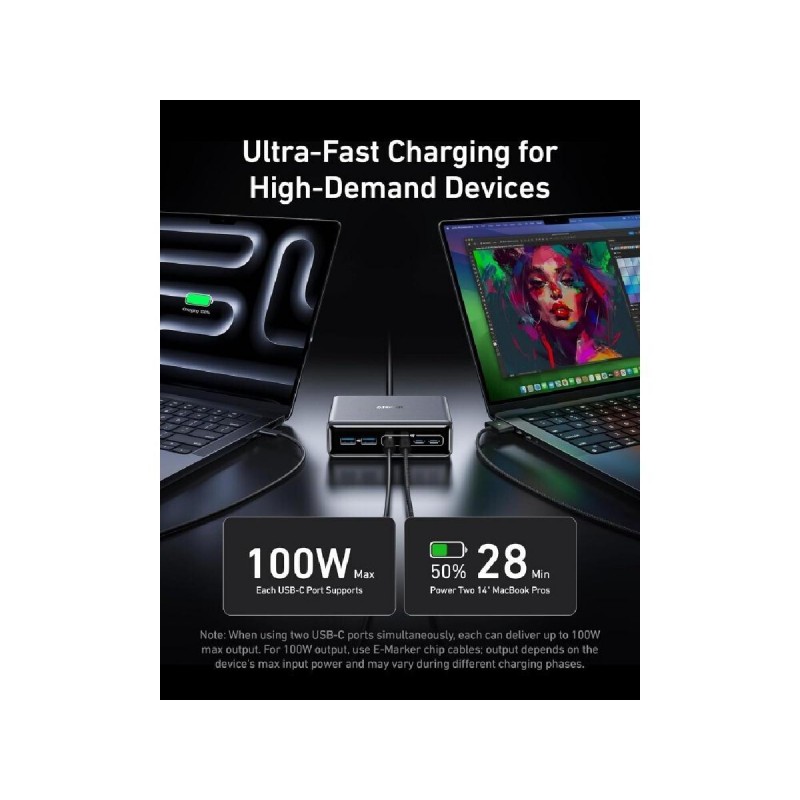 Anker Prime Multi-Port Desktop Charging Station Gan 200W (A2683341) Black