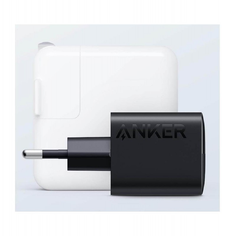 Anker 323 Φορτιστής Χωρίς Καλώδιο με Θύρα USB-A και Θύρα USB-C 33W (A2331G11) Μαύρος
