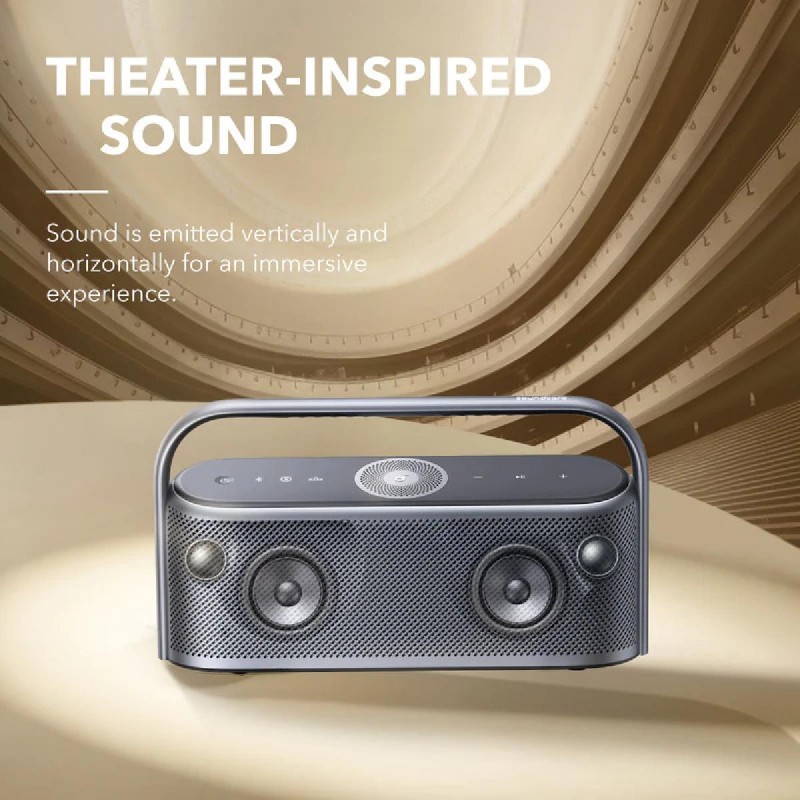 Anker Soundcore Motion X600 Αδιάβροχο Ηχείο Bluetooth 50W (A3130011) Polar Gray