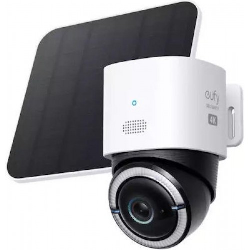 Anker Eufy 4G LTE Cam S330 Ultra HD Battery Camera with Solar Panel (T86P2321) White