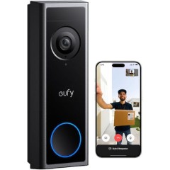 Anker Eufy Video Doorbell C31 2K with Battery or Wired (T8223311) Black