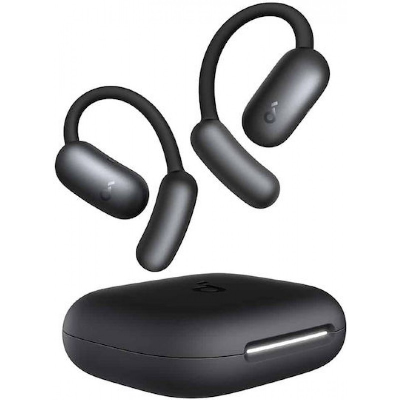Anker Soundcore AeroFit 2 Bluetooth Handsfree Ακουστικά με Αντοχή στον Ιδρώτα και Θήκη Φόρτισης (A3874G11) Black