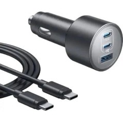 Anker Car Charger 3 Port 167,5W With 1m Cable (Β2737ΗΑ1) Black