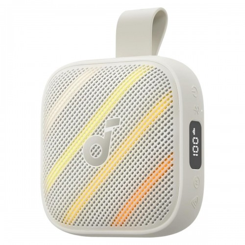 Anker Boom Go 3i Αδιάβροχο Ηχείο Bluetooth 15W με Διάρκεια Μπαταρίας έως 24 ώρες (D5103020) Λευκό