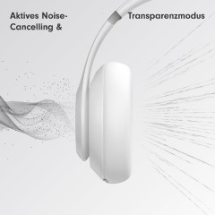 Beats Studio Pro Over Ear Studio Ακουστικά με 40 ώρες Λειτουργίας και Quick Charge (MC2P4ZM/A) Matte White