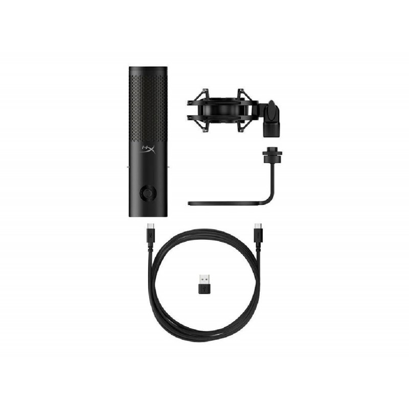 HyperX QuadCast 2 S - RGB Multi-Polar USB Microphone (9A273AA) Black
