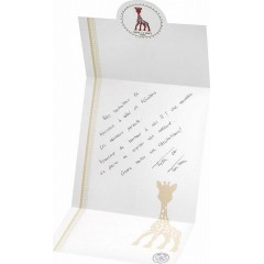 Sophie La Girafe (S000003) Sophiesticated Σετ δώρου με πανάκι παρηγοριάς