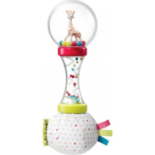 Sophie La Giraffe Μαλακή Μαράκα Κουδουνίστρα για 3+ Μηνών (S010168)