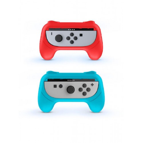 Nacon Dual Joy-Con Grip Set for Nintendo Switch 2 Joy-Con Red/Blue