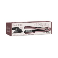 Demeliss Titanium Πρέσα Μαλλιών με Ατμό (21371) Cherry Cherie