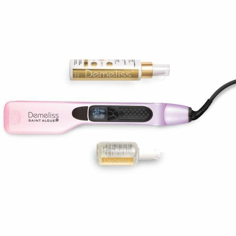 Saint Algue Demeliss Titanium Dreams Edition Set Πρέσα Μαλλιών με Ατμό και Κεραμικές Πλάκες 85W (3964) Pink/Purple