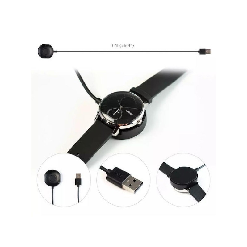 Withings ScanWatch USB Charging Cable Black