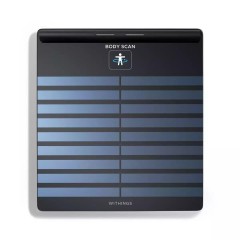Withings Smart Ζυγαριά με Λιπομετρητή σε Μαύρο χρώμα WBS08