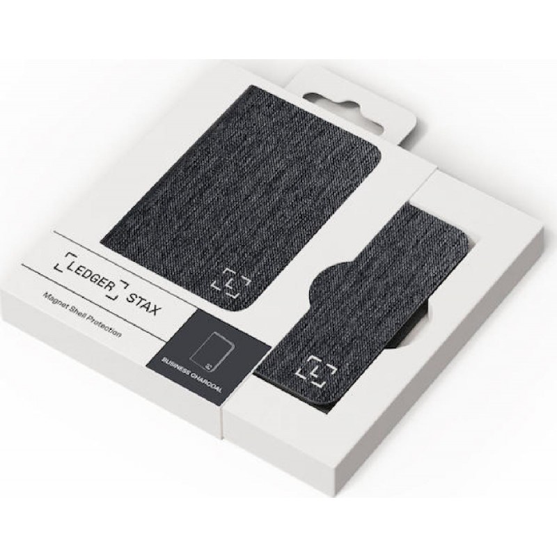 Ledger Stax Magnet Shell Θήκη για Πορτοφόλι Κρυπτονομισμάτων (Business Charcoal)