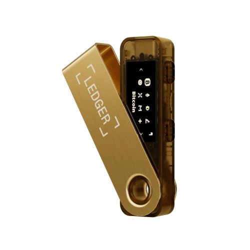 Ledger Nano S Plus Cryptocurrency Hardware Wallet (LEDGERSPLUSG) Gold Ledger Nano S Plus Cryptocurrency Hardware Wallet (LEDGERSPLUSG) Gold