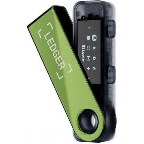 Ledger Nano S Plus Cryptocurrency Hardware Wallet (LEDGERNANOSOGREEN-RK) Oxidate Green Ledger Nano S Plus Cryptocurrency Hardware Wallet (LEDGERNANOSOGREEN-RK) Oxidate Green