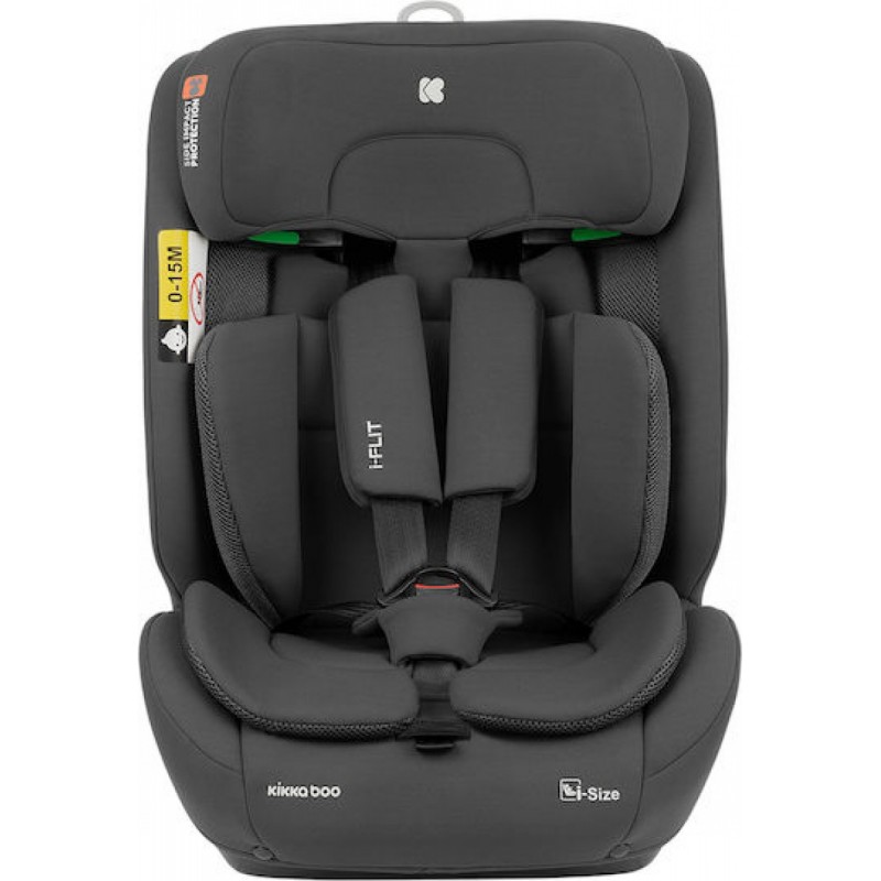Kikka Boo Κάθισμα αυτοκινήτου 76-150 εκ. i-Flit i-SIZE (31002140004) Dark Grey