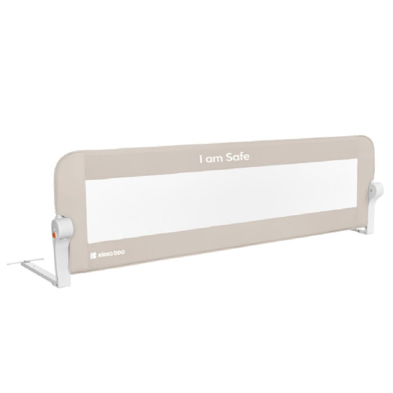 Kikka Boo Προστατευτική μπάρα κρεβατιού I am safe 150cm (31003050011) Μπεζ