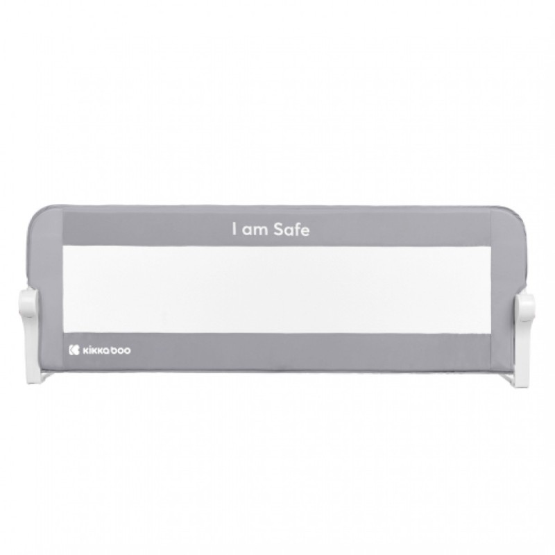 Kikka Boo Προστατευτική μπάρα κρεβατιού I am safe 120cm  (31003050015) Γκρι