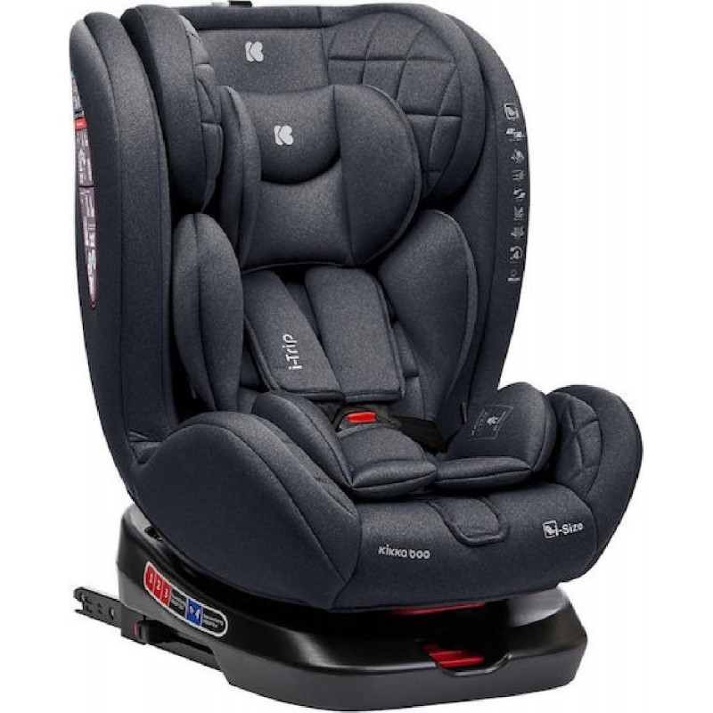 Kikka Boo I-Trip Καθισματάκι Αυτοκινήτου i-Size με Isofix Grey 0-36 kg (31002100039)