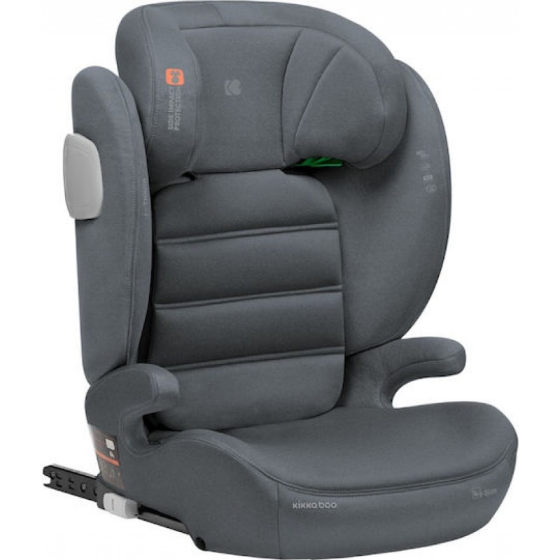 Kikka Boo i-Track i-Size Κάθισμα αυτοκινήτου 100–150 εκ (41002150015) Σκούρο Γκρι