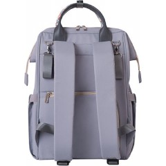 Kikka Boo Τσάντα-Αλλαξιέρα Πλάτης Myla Γκρι 27x27x42εκ. (31108020090)