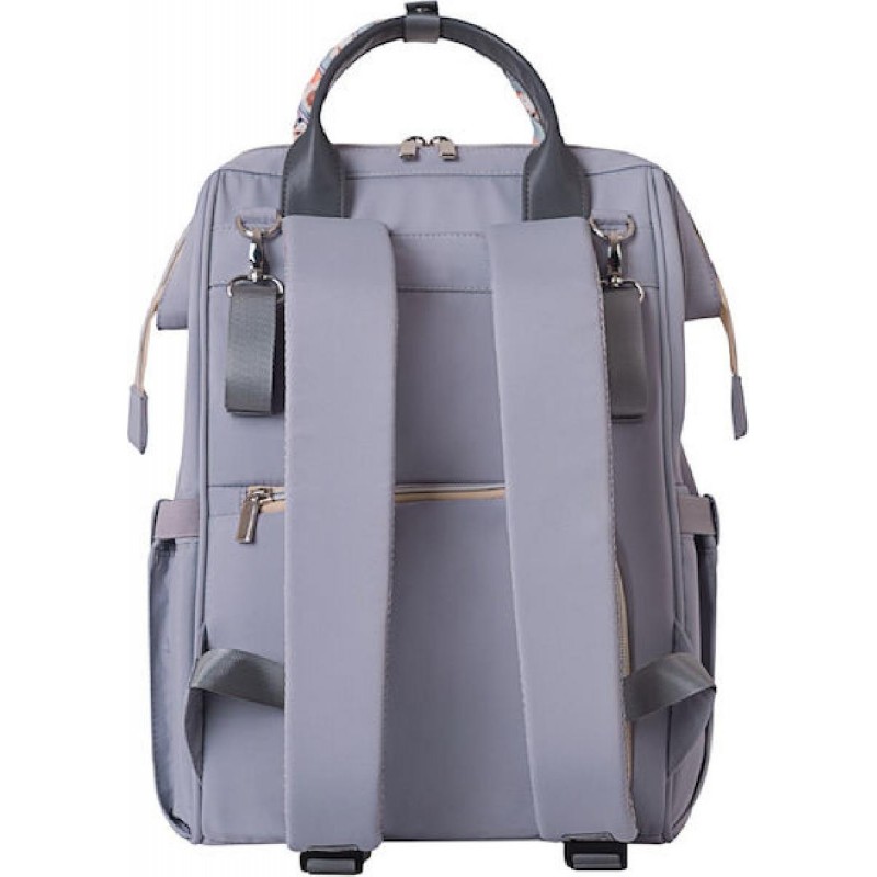 Kikka Boo Τσάντα-Αλλαξιέρα Πλάτης Myla Γκρι 27x27x42εκ. (31108020090)