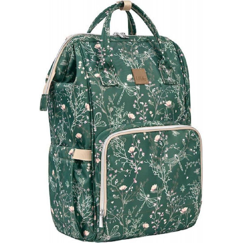 Kikka Boo Τσάντα-Αλλαξιέρα Πλάτης Siena Πράσινη 44.5x35.5x47εκ. (31108020120)