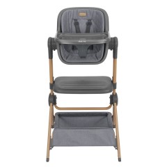 Kikka Boo 2in1 Bedside Crib + Highchair Sleat Me (31003020109) Grey