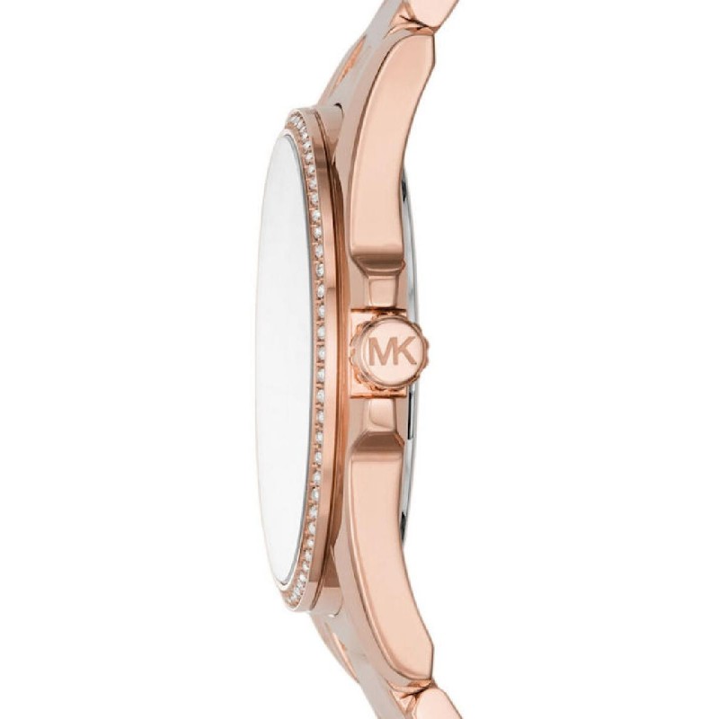 Michael Kors Whitley Γυναικείο Ρολόι 38mm Μπαταρίας με Ροζ Χρυσό Μεταλλικό Μπρασελέ