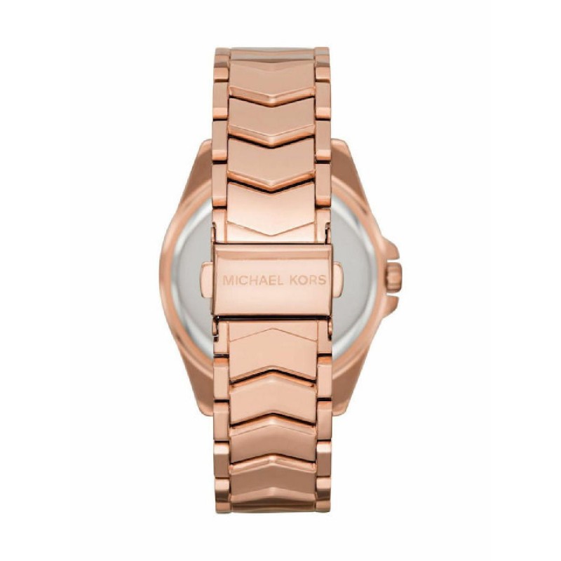Michael Kors Whitley Γυναικείο Ρολόι 38mm Μπαταρίας με Ροζ Χρυσό Μεταλλικό Μπρασελέ
