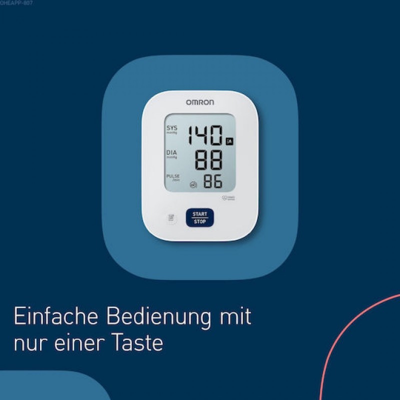Omron X2 Essential Digital Upper Arm Blood Pressure Monitor (HEM-7188-EO)