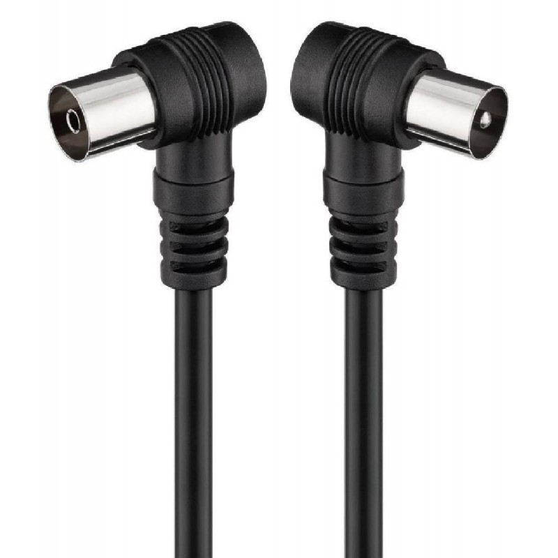 Goobay Καλώδιο Κεραίας WiFi Coaxial male - Coaxial female 2.5m Μαύρο (11526) Goobay Καλώδιο Κεραίας WiFi Coaxial male - Coaxial female 2.5m Μαύρο (11526)