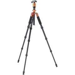 Rollei Stativ Compact Traveler No. 1 Τρίποδο - Φωτογραφικό (20934) Orange