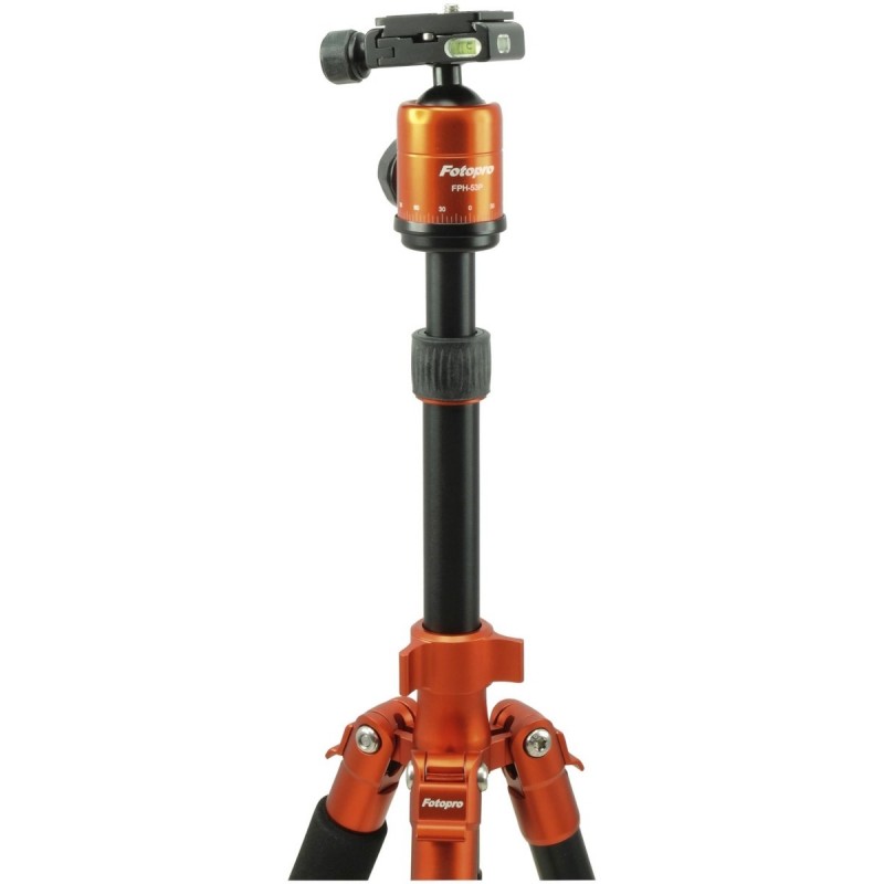 Rollei Stativ Compact Traveler No. 1 Τρίποδο - Φωτογραφικό (20934) Orange