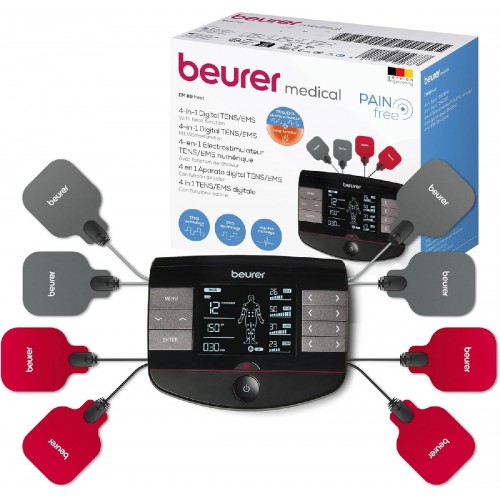 Beurer EM 89 Μηχάνημα Παθητικής Γυμναστικής με λειτουργία θερμότητας