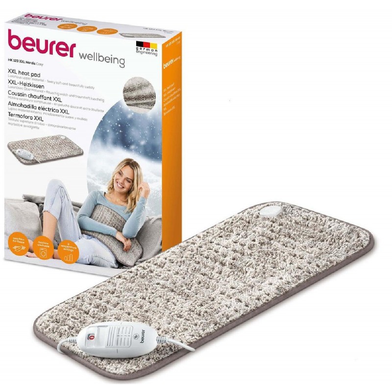 Beurer XXL HK Nordic Ηλεκτρική Θερμοφόρα Γενικής Χρήσης Γκρι 60x30εκ.